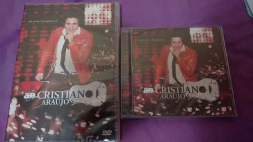 Cristiano Araujo: Ao Vivo Em Goiânia [dvd & Cd]  - Lacrados!