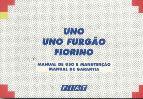 Manual Do Proprietario  Fiat Uno Ou Fiorino 2001 C/suplement