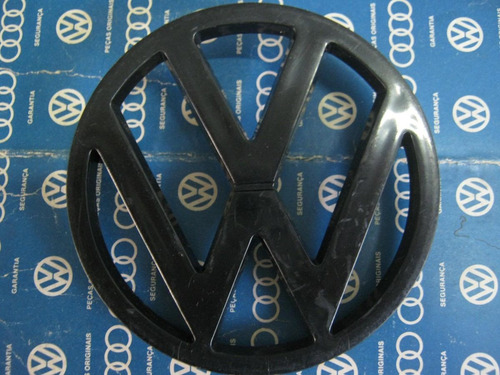 Imagem 1 de 2 de Gol Bx & Gt - Emblema Preto Grade Dianteira Original