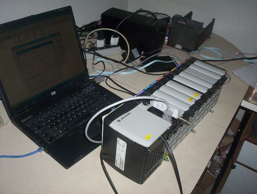 Clp Controllogix Cpu 1756-l61+dig+analog. A17 Ver Descrição (Usado)