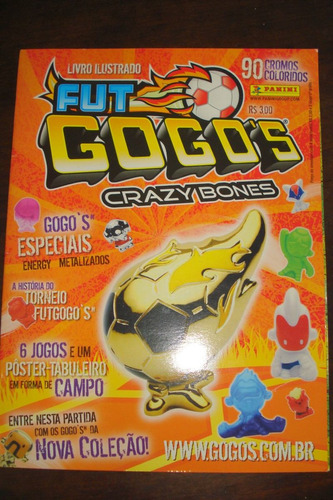 Álbum De Figurinhas Fut Gogos