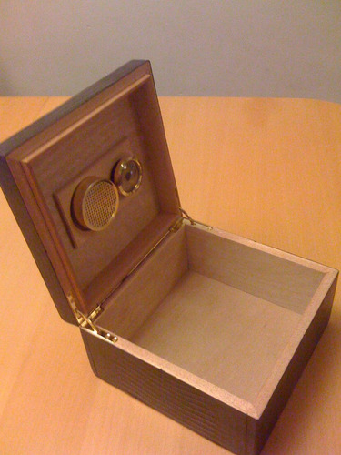 Cajas Humidoras En Cedro Con Higrometro Y Humidor Forradas