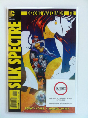 Before Watchmen Silk Spectre Arco Completo #1 Ao 4 (2012)