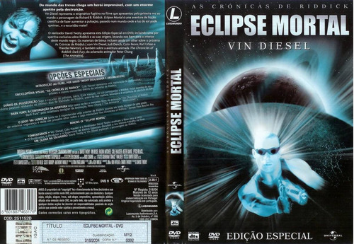 Eclipse Mortal Dvd Vin Diesel | MercadoLivre