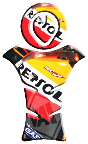 Protetor Tanque Bocal Fan Titan 125 150 Cb 300 Repsol 9