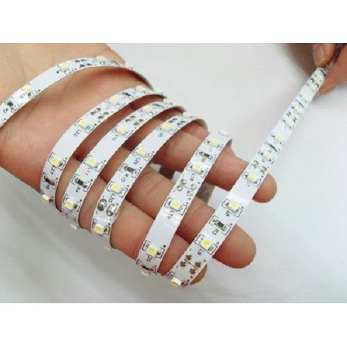 Fita De Led Vermelha Siliconada 5m 300 Leds + Fonte 12v 2,5a