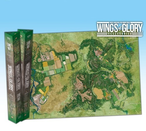 Wings Of Glory Country Game Mat War Jogo 1a. 2a. Guerra Ares