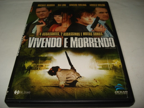 Dvd Vivendo E Morrendo Com Michael Madsen E Edward Furlong