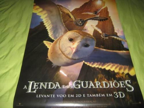 Cartaz Orig. Dupla-face De A Lenda Dos Guardiões / Versão 2