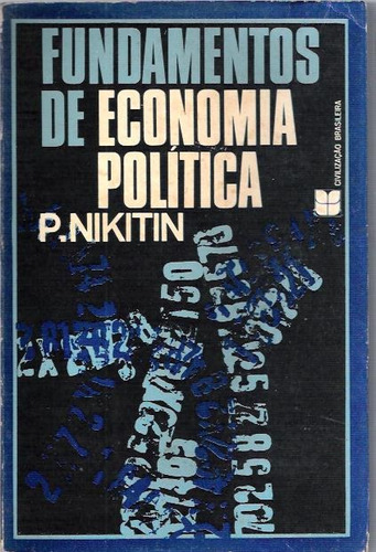 Livro Fundamentos De Economia Politica P. Nikitin