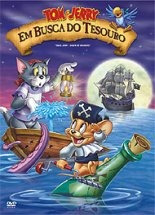 Dvd Original Tom E Jerry - Em Busca Do Tesouro O Filme