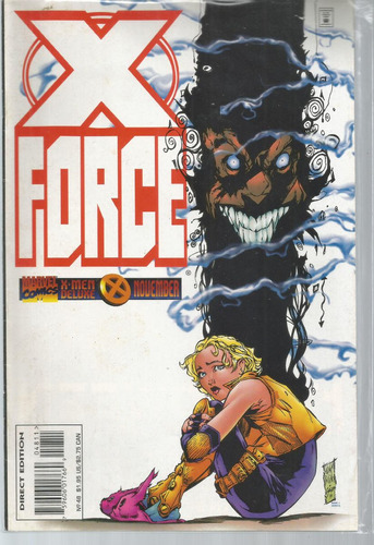 X Force N° 48 - Em Inglês - Editora Marvel - Formato 17 X 25,5 - Capa Mole - Bonellihq Cx446 H23