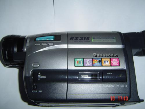 Filmadora Panasonic Vhs-c 250x Visão Noturna Super Nova Rj