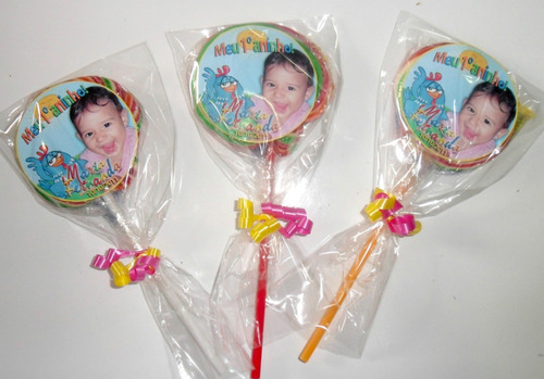 20 Pirulitos Personalizados! Convite, Lembrancinha! Ímã!