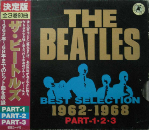 The Beatles Box Com 3 Cds Best Selection 1962 - 1968 Japonês