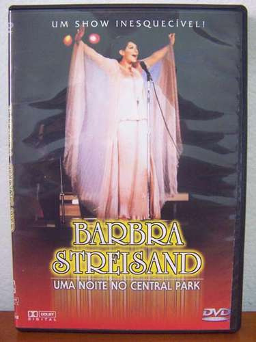Dvd Barbara Streisand Uma Noite No Central Park Raro