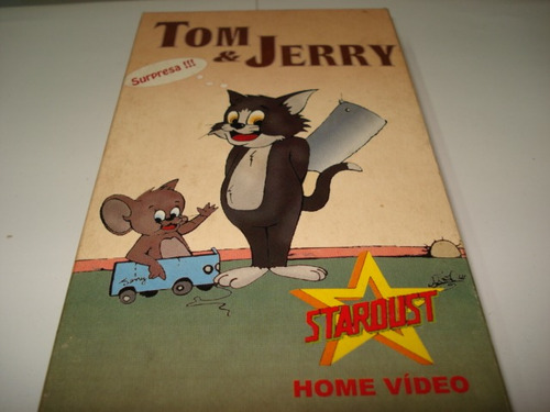 Filme Fita Vhs Tom E Jerry Stardust Dublado