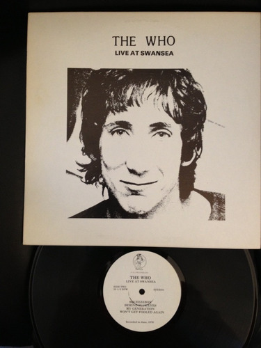 The Who Live At Swansea. June 1976.vinil Importado. Raro!!