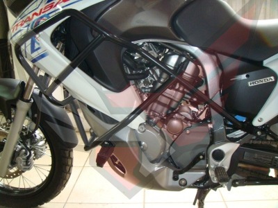 Protetor Motor (mata Cachorro) C/ Pedaleira Xl700 V Transalp