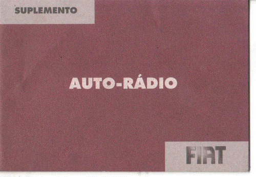 Manual Proprietario Som Fiat Uno Mille Cd Player Mp3 E Wma