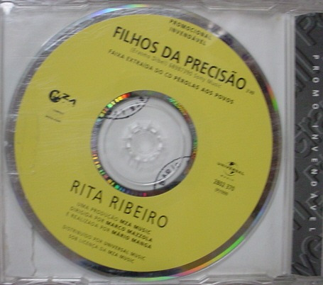 Cd  Single Rita Ribeiro - Filhos Da Precisão - B132