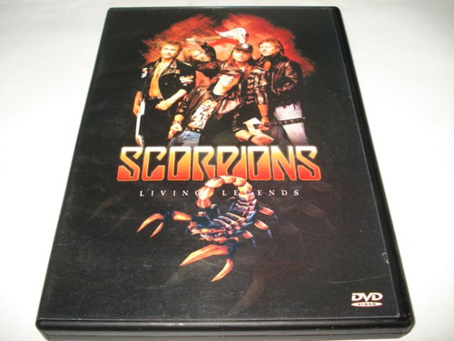 Dvd Scorpions Living Legends