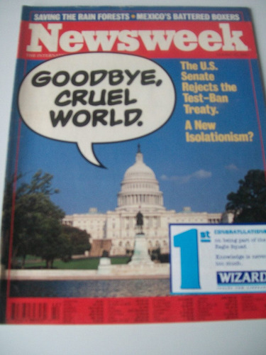 Revista Americana Newsweek -10/1999 - Goodbye Cruel World
