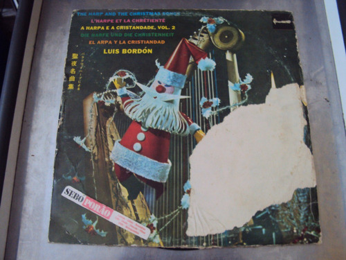 Lp Luiz Bordón - A Harpa E A Cristandade Vol. 2 - Original