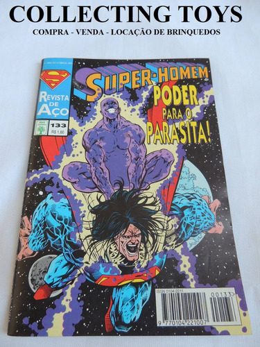 Suoer Homem - Abril - Poder Para O Parasita - Nº133  ( B 70)