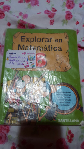 Explorar En Matematica 6 Santillana