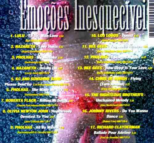 Emoções Inesquecíveis - Em Cd Original/lacrado