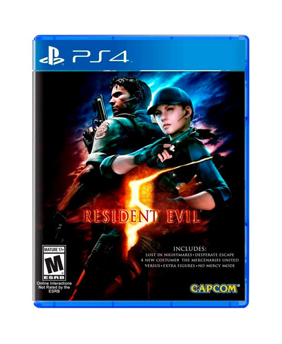 Resident Evil 5 Ps4, Disco Nuevo Y Sellado