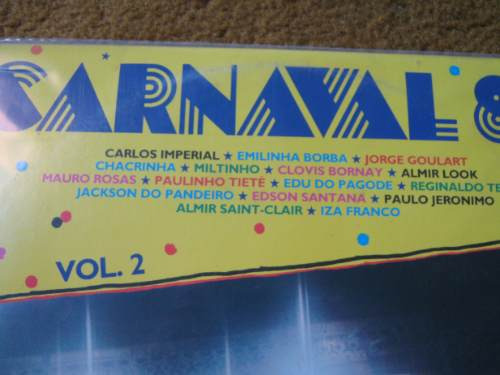 Lp Carnaval 83 Imperial Chacrinha Bornay Jackson Pandeiro