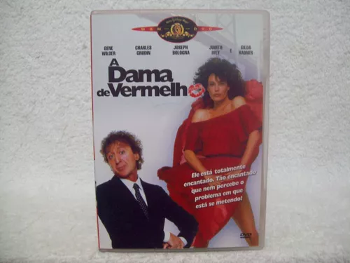 A dama de vermelho - DVD original e lacrado.