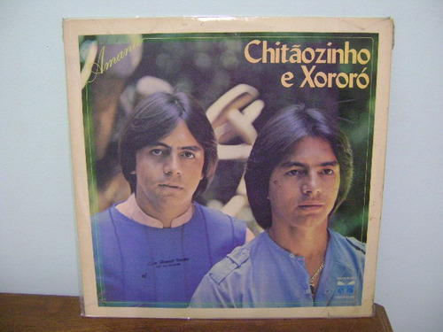 Disco Vinil Lp Chitãozinho E Xororó Amante 1984