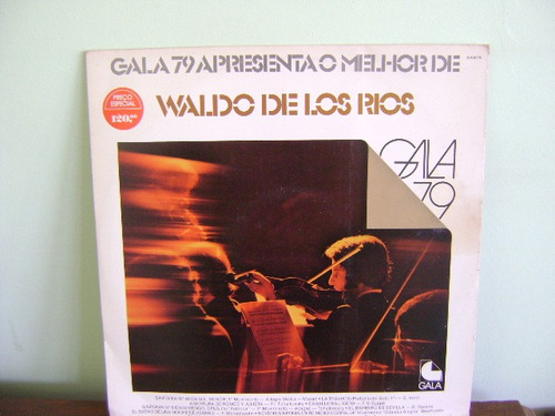 Disco Vinil Lp O Melhor De Waldo De Los Rios 1979