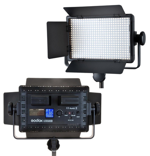 Iluminador Led Godox Ld500c C/ Controle Digital Hd Até 5600k