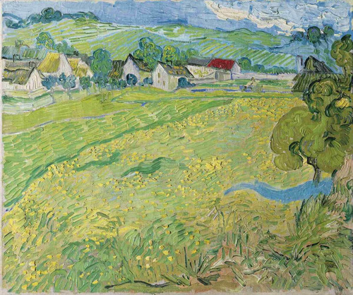 Lienzo Canvas Arte Vincent Van Gogh Les Vessenots 1889 50x59