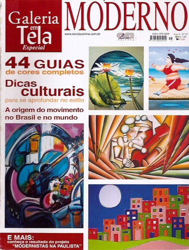 Revista: Galeria Em Tela Nº 15 - Especial - Moderno