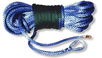 Ee.uu. Hizo Amsteel Azul Torno De Cable 1/4 Pulgadas X 50 Pi