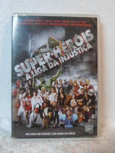 Dvd Super Herois - Liga Da Injustiça - Original