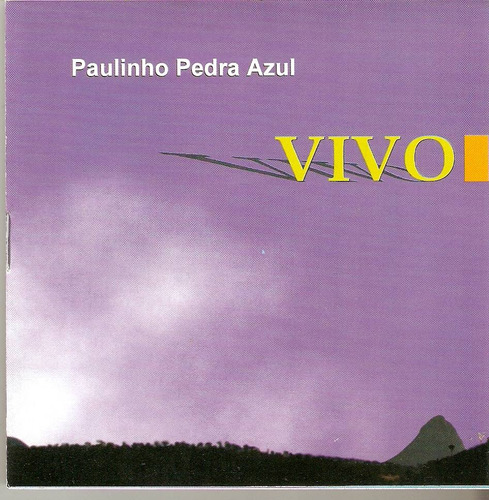 Cd Paulinho Pedra Azul - Vivo 