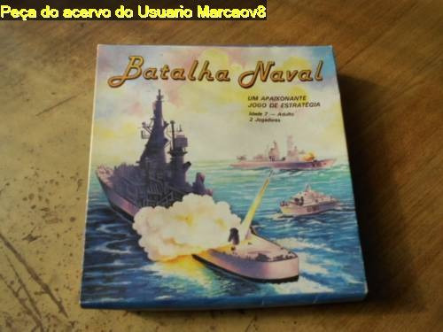 Jogo Batalha Naval Anos 90, Só Foi Jogado Uma Vez !