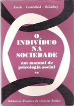 Comprar Livro O Individuo Na Sociedade Krech Crutchfield Ballachey