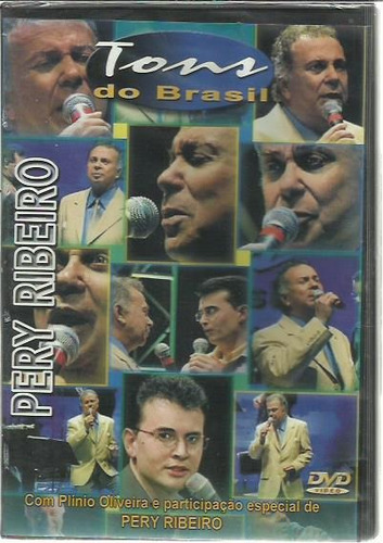 Dvd Tons Do Brasil Pery Ribeiro Dvd Novo Lacrado