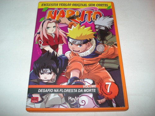 Dvd Naruto Volume 7 Desafio Na Floresta Da Morte