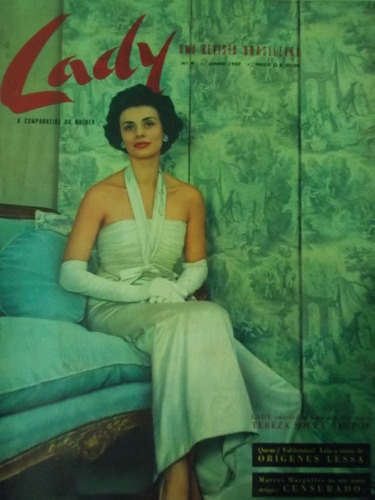 Revista Lady A Companheira Da Mulher Nº 9 - Junho 1957