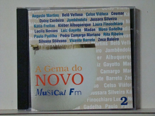 Cd - A Gema Do Novo-musical Fm -z.baleiro-rita Ribeiro-p.cam