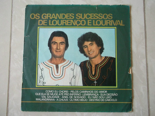 Lp Lourenço E Lourival: Os Grandes Sucessos 1976