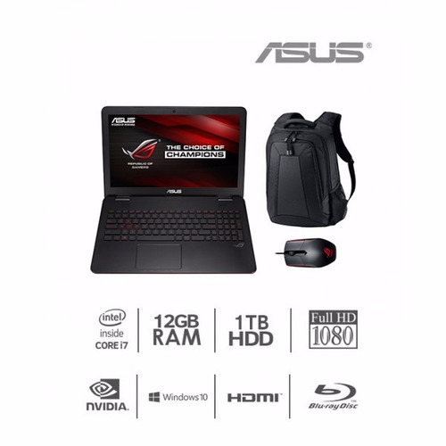 Laptop Asus Rog Ci7 6700hq